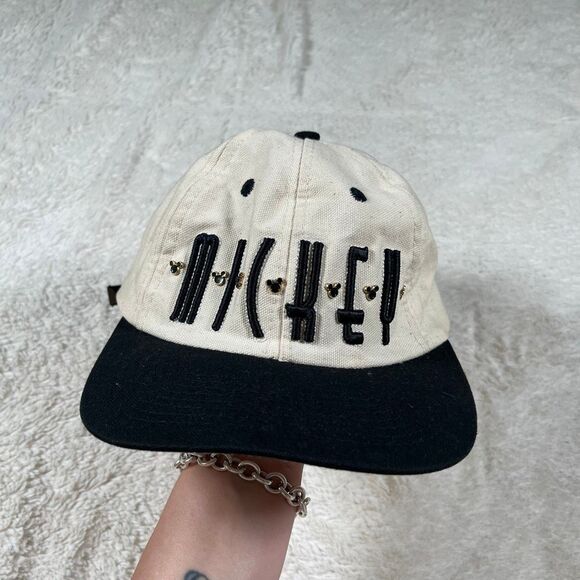 Vintage Mickey Mouse Studded OSFA Hat - Picture 1 of 6